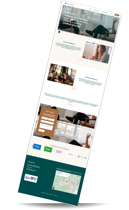 Therapist Website Example